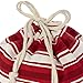 Hallmark Drawstring Christmas Gift Bag Set (2 Fabric Bags with Drawstrings; 1 Medium 10