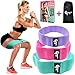 Booty Bands Workout Resistance Hip Bands – Set of 3 Resistance Bands for Legs and Butt, Non Slip Hip Bands for Legs, Butt, Booty Building, Squats