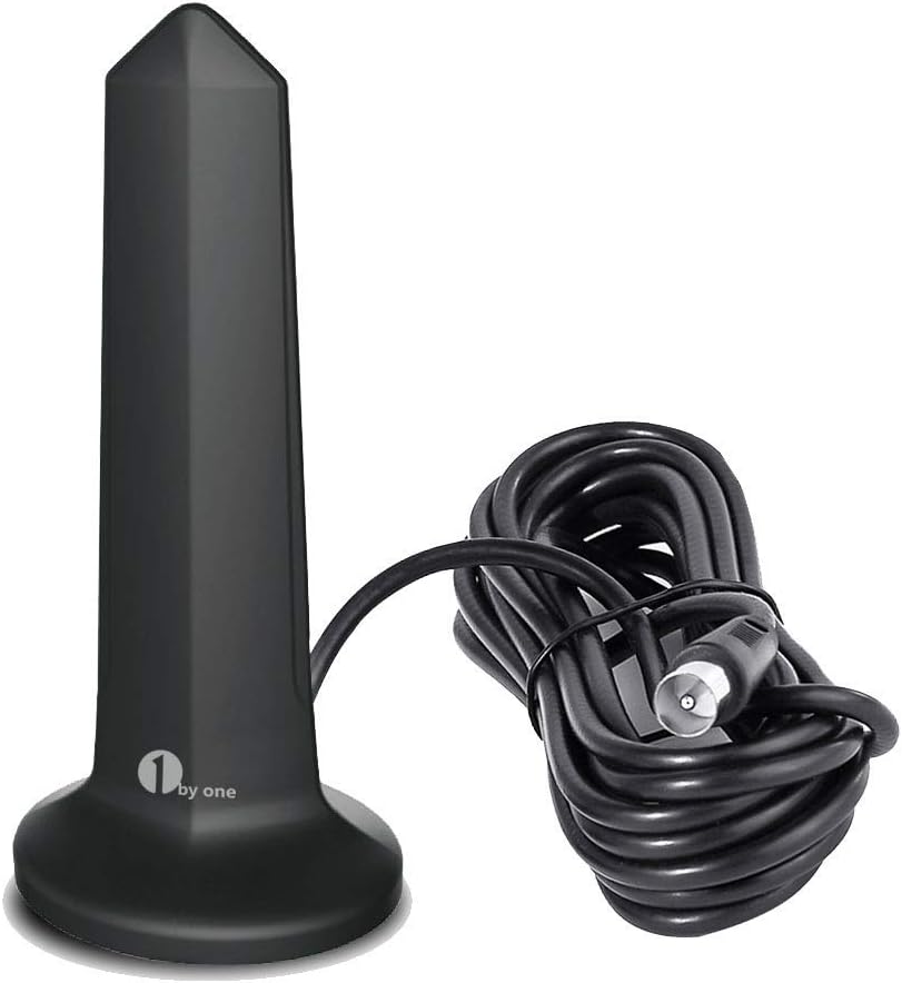 1byone Antenna portatile con base ottima ricezione per