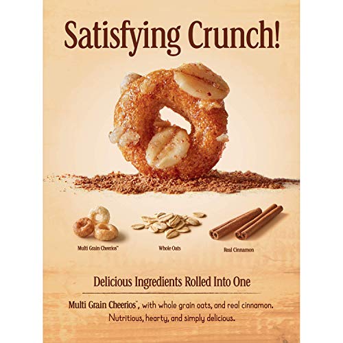 Cheerios Cinnamon Oat Crunch Breakfast Cereal, 26 oz Pricepulse