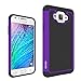 Galaxy J7 Case, OEAGO [Drop Protection] Protective Case [Shock Proof] - Hybrid Dual Layer Rubber Plastic Impact Defender Rugged Slim Hard Case Cover Shell for Samsung Galaxy J7 - Purple