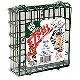 C&S Wild Bird EZ Fill Suet Basket, Green