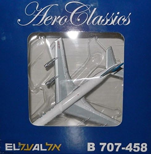 AeroClassics AC18031 El Al Israel Airlines Boeing 707-458 1:400 Scale REG4X-ATA