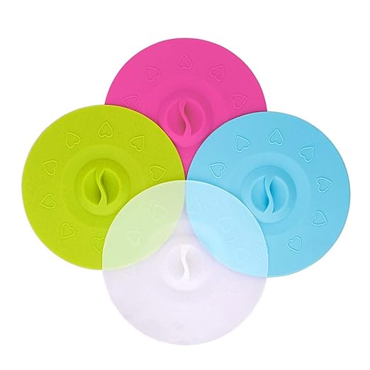 4 paquetes de silicona tapas, Microondas cubierta, mantener los ...