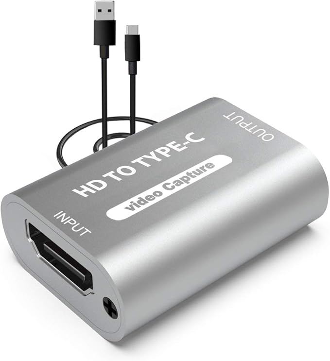 GREATHTEK Video Capture Card with USB2.0 1080P, HDMI to