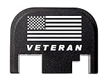 Fixxxer Rear Cover Plate Glock (Veteran Design) Fits Most Models (Not G42, G43) Generations (Not Gen 5)
