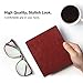 MoKo Case Fits All-New 7“ Kindle Oasis (9th and 10th Generation ONLY, 2017 and 2019 Release), Premium Ultra Lightweight Shell Cover with Auto Wake/Sleep - Wine Red