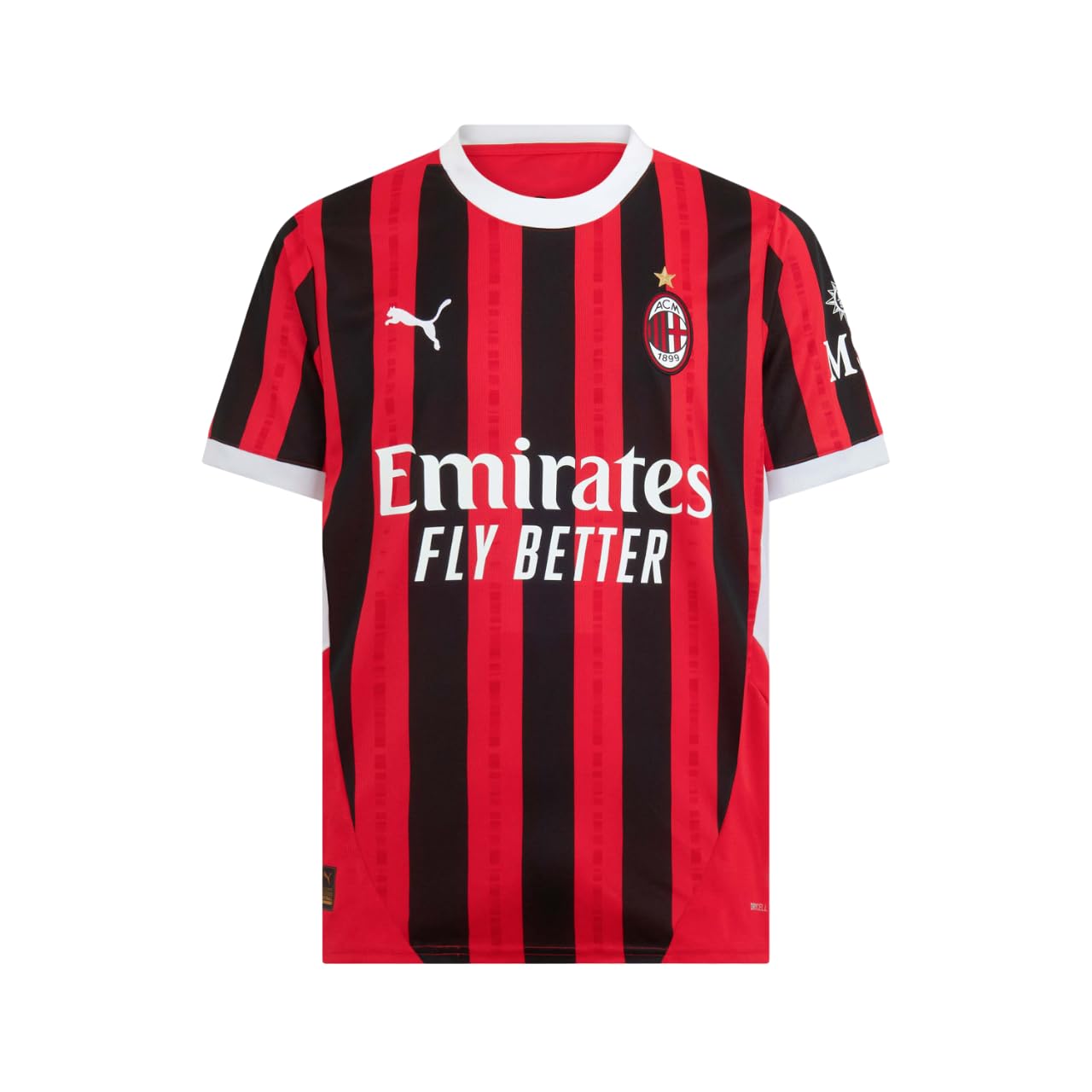 A.C. Milan Adult-Unisex's Shirt Football Jersey, Home, L