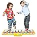Zooawa Musical Piano Mat, Electronic Keyboard Instrumental Dance Blanket Toy with Play - Record - Playback - Demo Modes for Kids - Colorful