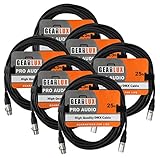 Gearlux 25-Foot 3-Pin Male-to-Female DMX Cable - 6