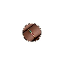 JSJOY June Alexandrite Birthstone Rings for Women