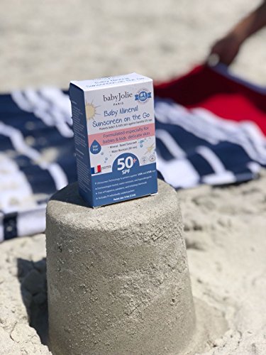 Baby Jolie 50 SPF Sunscreen for Kids Individually Packed Safe for Babies I 7 On The Go Single Sachets of 0.4Oz Each I BEST Sunblock