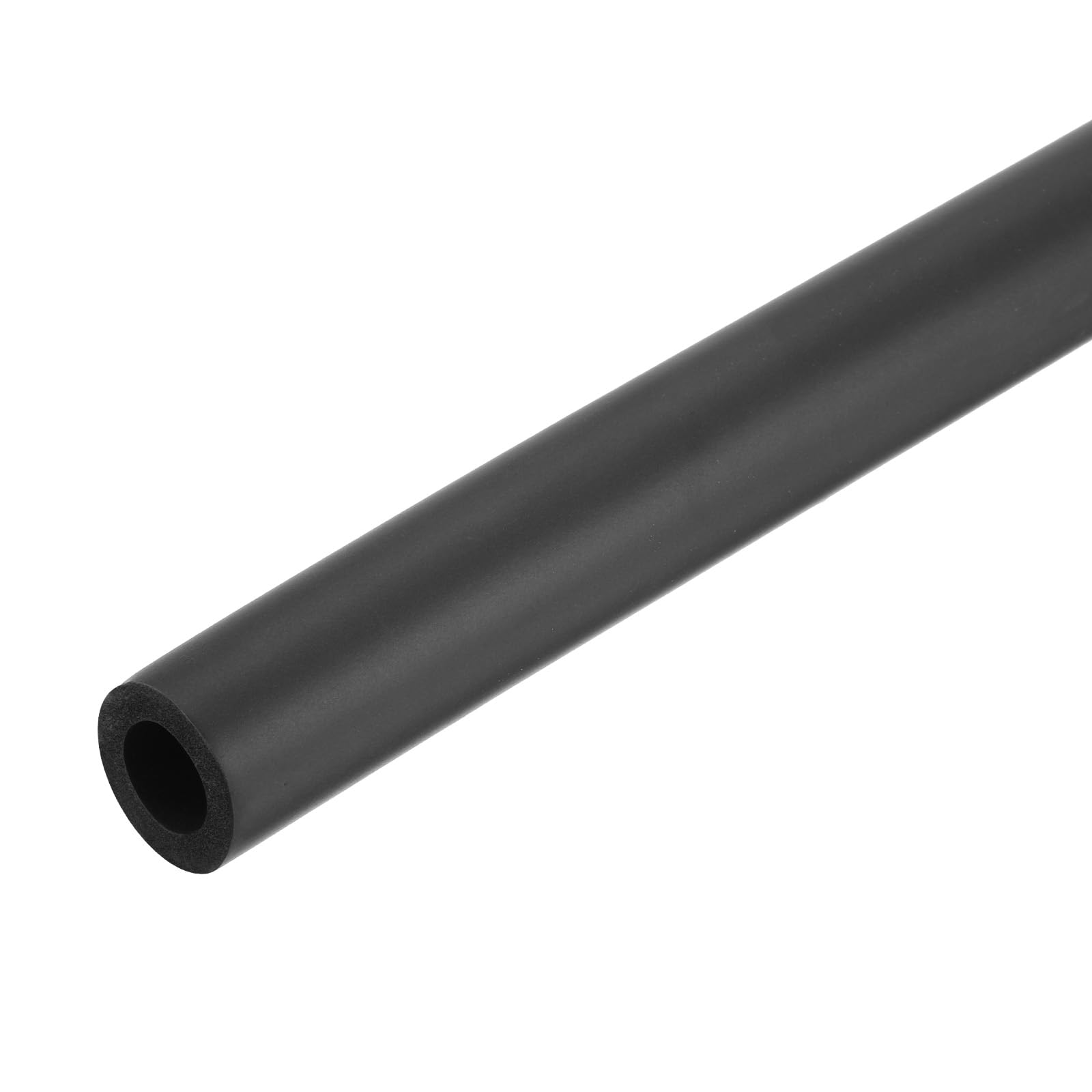 Photo 1 of uxcell Foam Tubing for Handle Grip Support, 16mm(5/8") ID 26mm(1") OD 1m Length Black