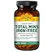 Country Life, Total Mins Iron-Free, 150 Veggie Caps - 2pc