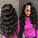 Nadula Brazilian 8A Loose Wave Remy Virgin Human Hair Weave Pack of 3 Hair Extensions Natural Color (16 18 20inch)