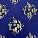 African Print Fabric Cotton Print 44 inches Wide Sold by The Yard (90206-3)