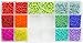Cousin DIY Rainbow Glass Seed Beads Assortment 218g/7.69oz