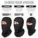 The Friendly Swede Balaclava Face Mask Men, Black Ski Mask for Men, Ski Mask for Women, Full Face Mask, Ski Masks, Skimask, Ski Mask Beanie - Standard - Black + Black (2-Pack)