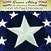 Grace Alley American Flag, Made in USA. Embroidered Stars, Sewn Stripes and Brass Grommets. Fade Resistant, Heavy Duty, Long Lasting Nylon for Outdoor Durability (4x6 ft)