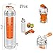 AVOIN colorlife 27oz. Sport Tritan Fruit Infuser Water Bottle(Many Color Option) - BPA Free