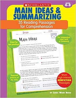 Amazoncom 35 Reading Passages For Comprehension Main