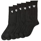 adidas Men's Athletic 6-Pack Crew Socks