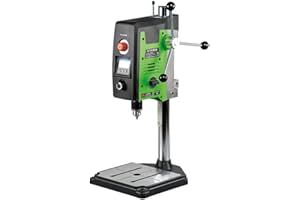 BACHIN Bench Drill Stand 800W Brushed digital display Mini Electric Bench Drilling Machine Chuck 1.5-16mm 6-Speed Benchtop Drill Press, Spindle Speed: 200-2500r/min