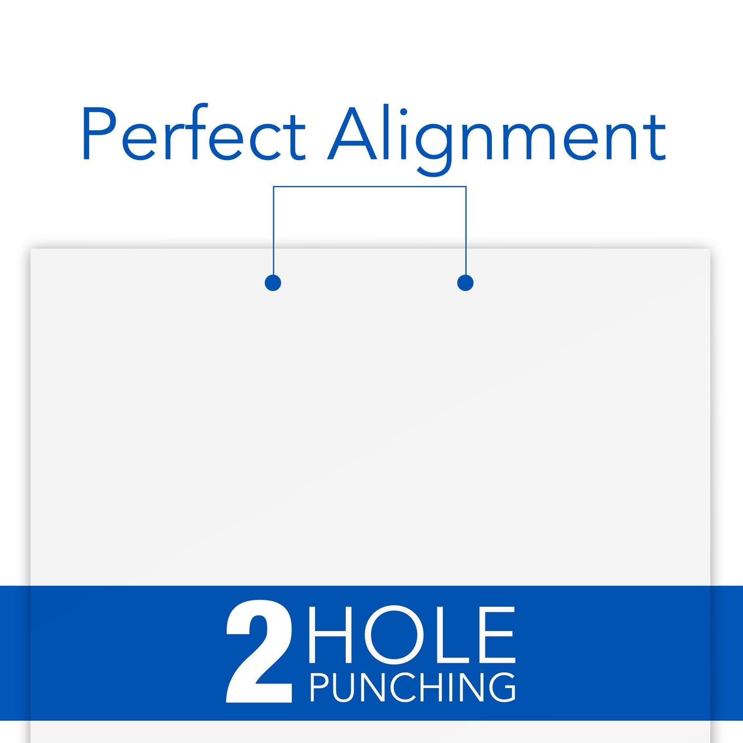 Swingline 2 Hole Punch, 28 Sheet Capacity Hole Puncher, Paper Punch, Low Effort Comfort Handle, Alignment Guide, Black (74050)
