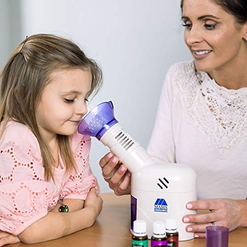 MABIS Facial Steamer, Steam Inhaler, Personal Humidifier, Vaporizer or