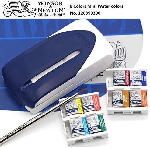 Winsor&Newton Cotman 8/12/24/36/45 Colors Half Pans Solid Watercolor Paints Set Pigment Art Supplies
