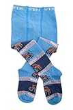 Weri Spezials Baby-Boys Monster Truck Tights 0-3 months Cornflower Blue