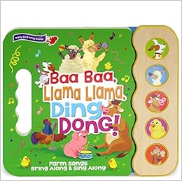 Amazon Com Baa Baa Llama Llama Ding Dong 5 Button Children S
