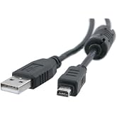 MPF Products CB-USB5/USB6/USB8 USB Cable Cord Replacement for Olympus Digital Cameras