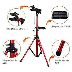 unisky Bike Repair Stand (Max 66LBS) Foldable Bike
