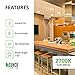 Sunco 32 Pack BR30 LED Light Bulbs, Recessed Can Light Bulbs, CRI93 850 LM, 11W Equivalent 65W, 2700K Soft White, E26 Base, 25000 Lifetime Hours Interior Home Residential Indoor Flood Lights UL
