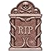 Creepy Cemetery Halloween Party Spooky Snakes and Skull Tombstone Decoration, Foam, 22