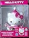 Hello Kitty Holiday Ornament Standing with Pink Party Hat, Dress & Sparkling Bow