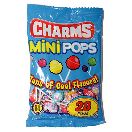 Charms (1) bag Mini Pops Candy Lollipops Peanut & Gluten Free