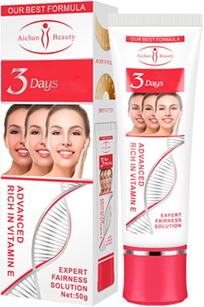 AICHUN BEAUTY 3 Day Cream Body Face Neck Bikini Armpit Dark Legs Knees Private