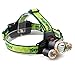 Iuhan® Fashion 9000Lm 3X XML T6+2R5 LED Headlight Headlamp Flashlight 18650 Torch Light Lamp
