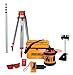 Johnson Level & Tool 99-006K Self Leveling Rotary Laser System Kit, Soft Shell Carrying Case, Alkaline Battery, Tripod, Mounting Bracket, 13ft Grade Rod, Magnetic Target, Protective Glasses