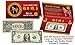 2018 Chinese New YEAR of the DOG Lunar Red Lucky Eight 8's $1 US Bill w/Foldover