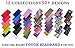 12-in-1 Headband [Fire] - Versatile Sports Headwear - Wear it as a Neck Gaiter, Bandana, Balaclava, Helmet Liner, Mask & More. Constructed with High Performance Moisture Wicking Microfiber. Perfect for Athletic and Casual Wear. 100% Satisfaction. (Black)