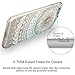 Ailun Phone Case Compatible with iPhone 6 6s Solid Acrylic Back Reinforced Soft TPU Frame Ultra Slim Shock Absorption Bumper Anti Scratch Fingerprint Oil Stain Back Cover Mandala MintGreen