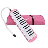 ammoon 32 Piano Keys Melodica Musical Instrument for Music Lovers Beginners Gift with Carrying Bag
