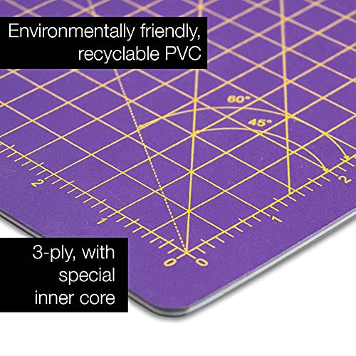 OfficeTree Self Healing Cutting Mat 24 x 36 inches Pink A1 Cutting