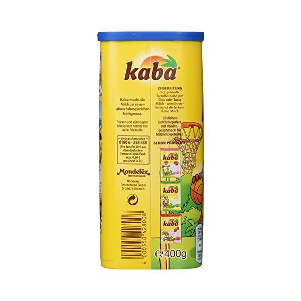 Kaba Instant Getränkepulver mit Vanille Geschmack, 400 g – Bild 5