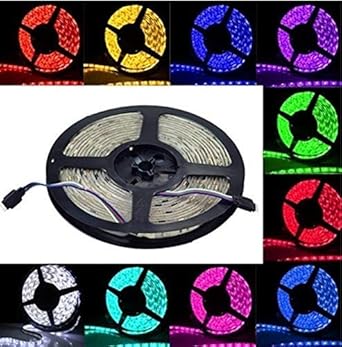 NARANG Led Strip RGB Remote Control LED Strip Light for Home Decoration with 2A Adapter