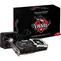 PowerColor PCI-Express Video Card Graphics Cards DEVIL AXR9 390X 8GBD5-ADHE
