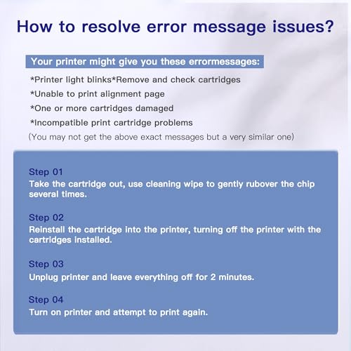 VVQV 304 XL Printer Cartridges Multipack 304XL Replacement for HP 304 Printer Cartridges Black and Colour for HP Envy 5000 5030 5010 5020 5032 5020 for HP Deskjet 3750 2630 2620 2622 3720 3730 3730 3760 376762 cm